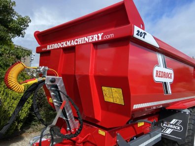 Redrock 20 ton half pipe dump trailer