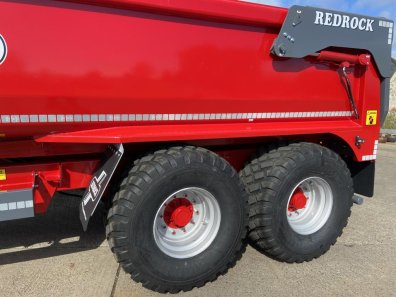 Redrock 20 ton half pipe dump trailer