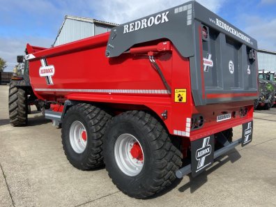 Redrock 20 ton half pipe dump trailer