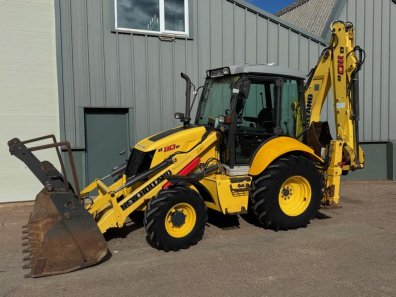 New Holland B110 B wheeled digger