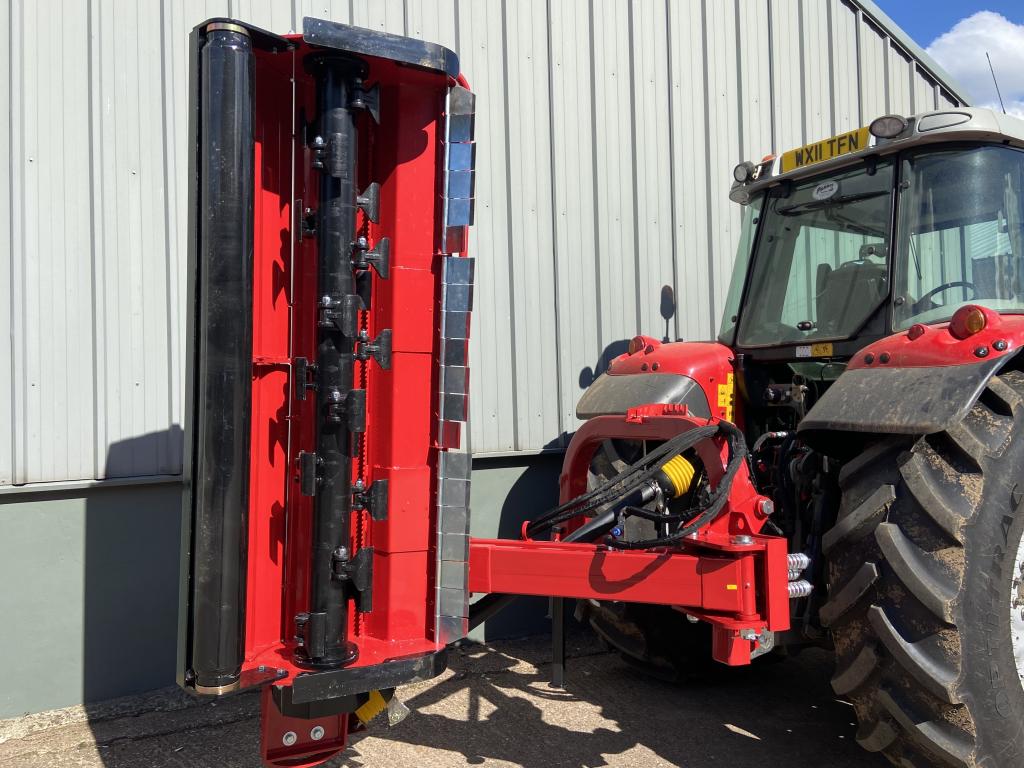 Ingemars 3 point linkage flail topper