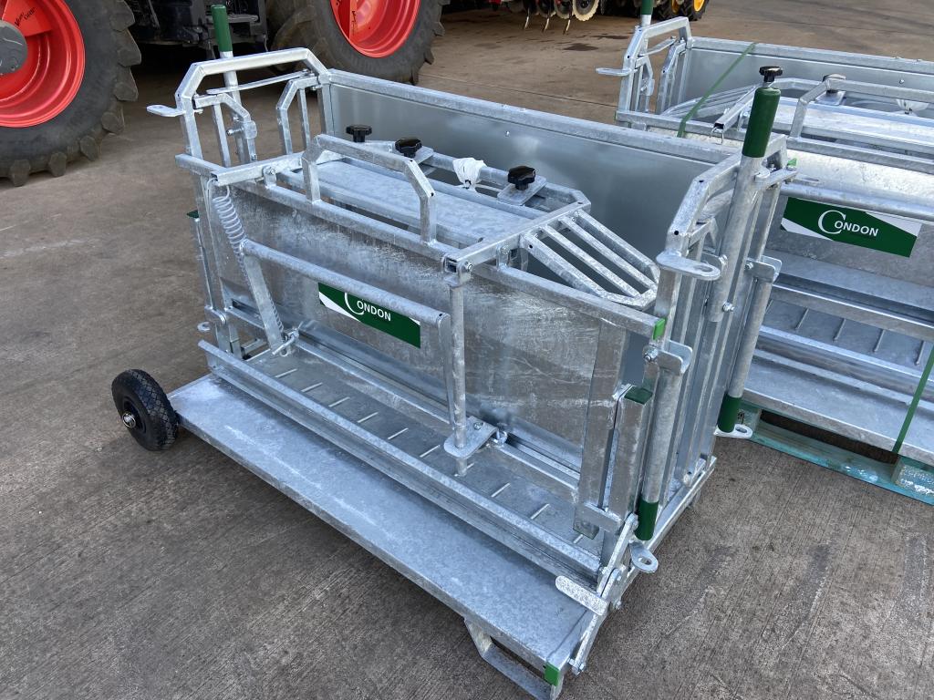 Condon Engineering sheep turn over crate