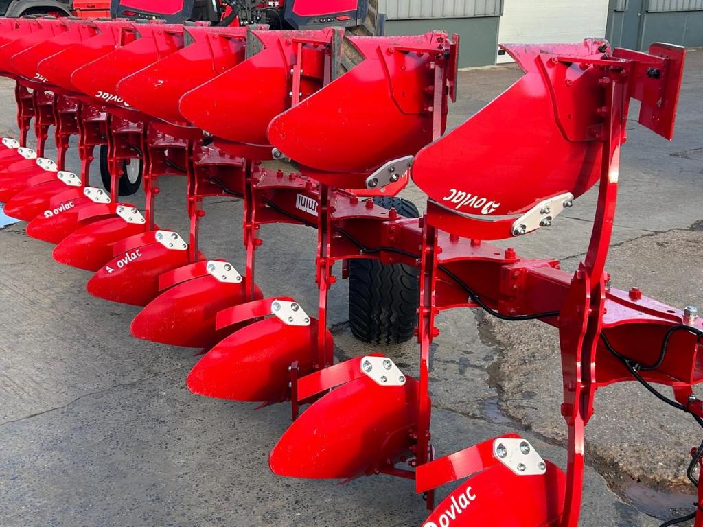 Ovlac 9+1+1 11 furrow reversible shallow plough