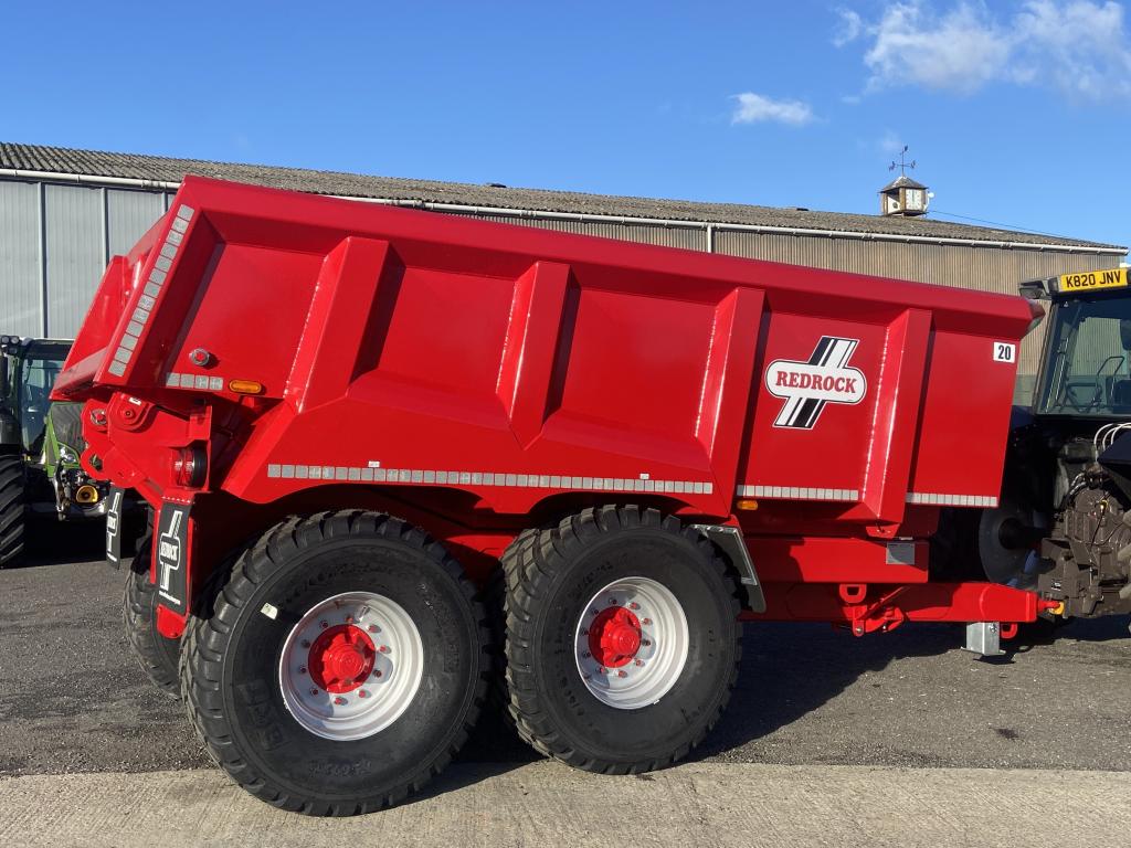Redrock 20 ton high tip dump trailer