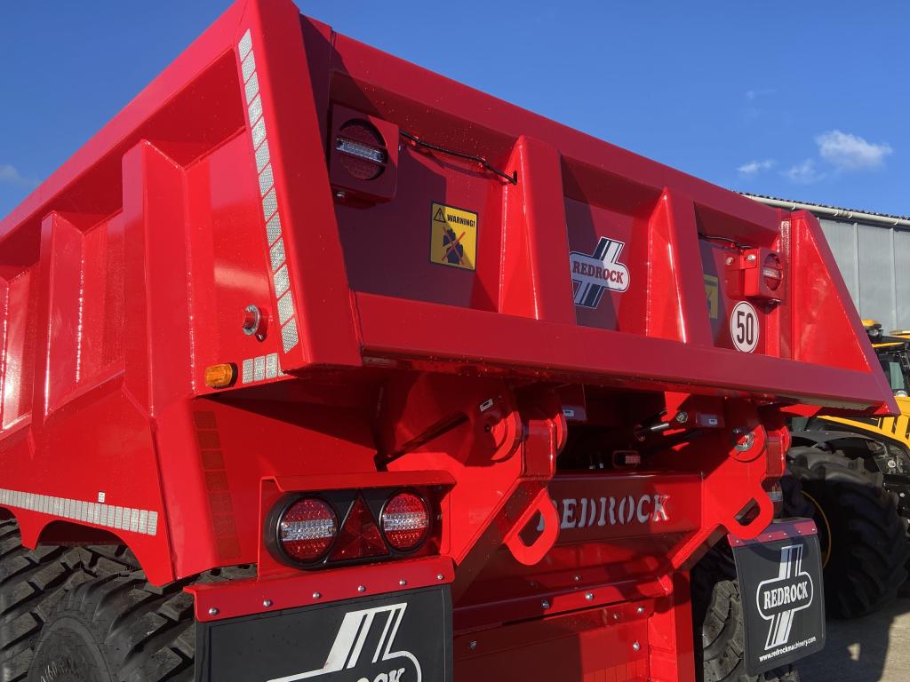 Redrock 20 ton high tip dump trailer