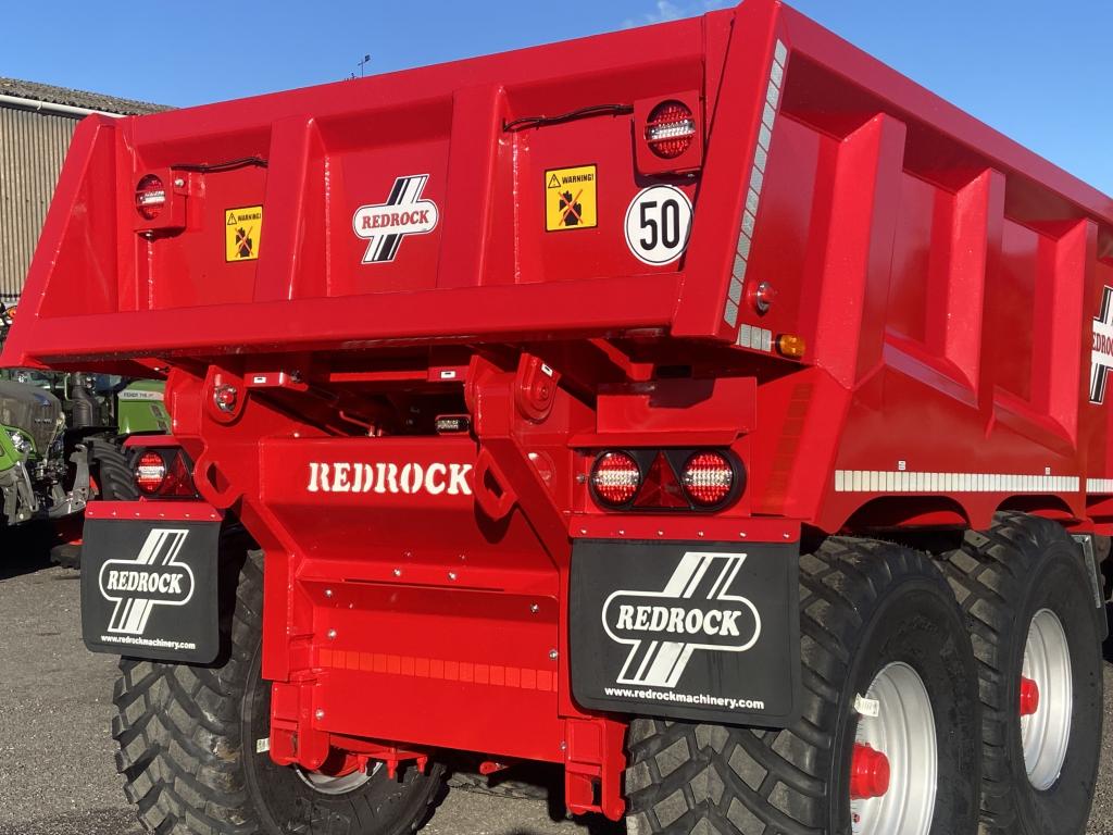 Redrock 20 ton high tip dump trailer