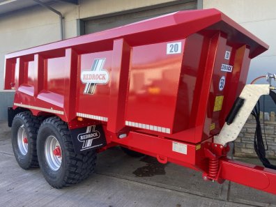 Redrock 20 ton high tip dump trailer