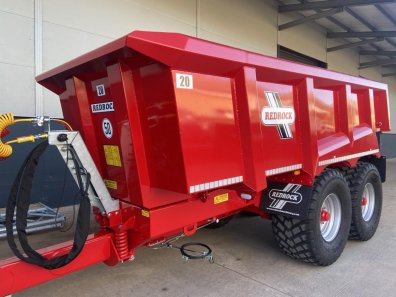 Redrock 20 ton high tip dump trailer