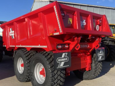 Redrock 20 ton high tip dump trailer