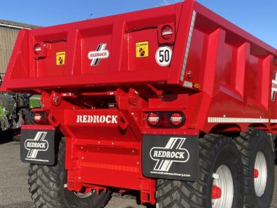 Redrock 20 ton high tip dump trailer