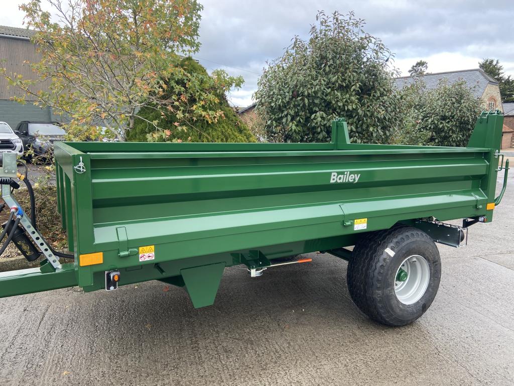 Bailey drop side 6 ton tipping trailer
