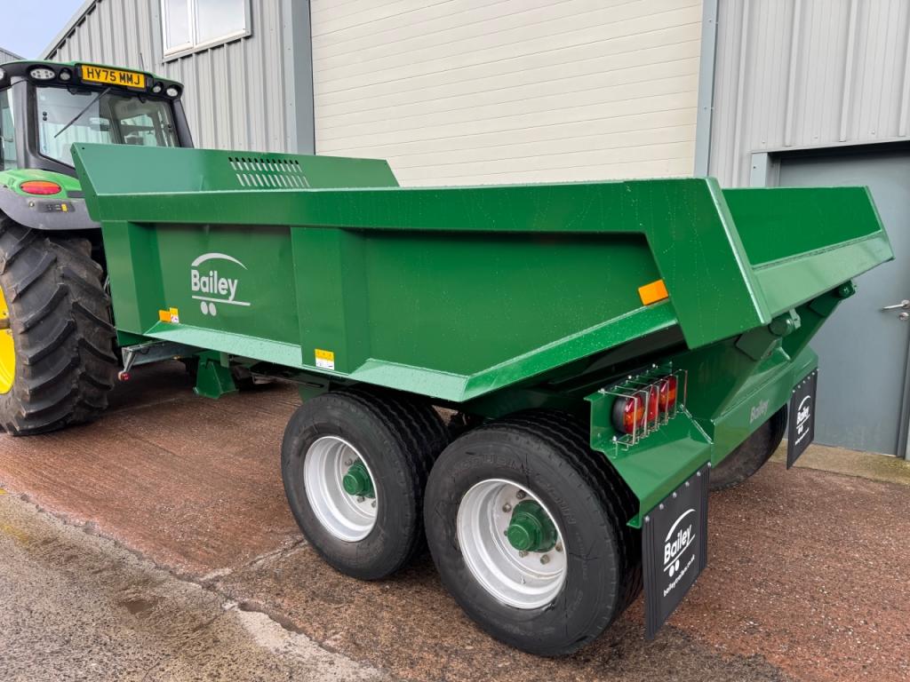 Bailey 10 Ton Contract Dump trailer
