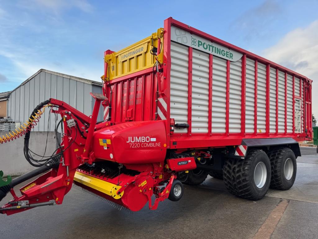 Pottinger Jumbo 7220 L Combline forage wagon