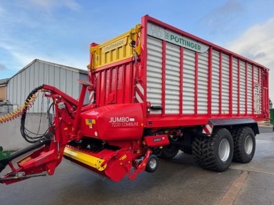 Pottinger Jumbo 7220 L Combline forage wagon