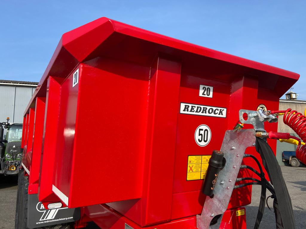 Redrock 20 ton high tip dump trailer