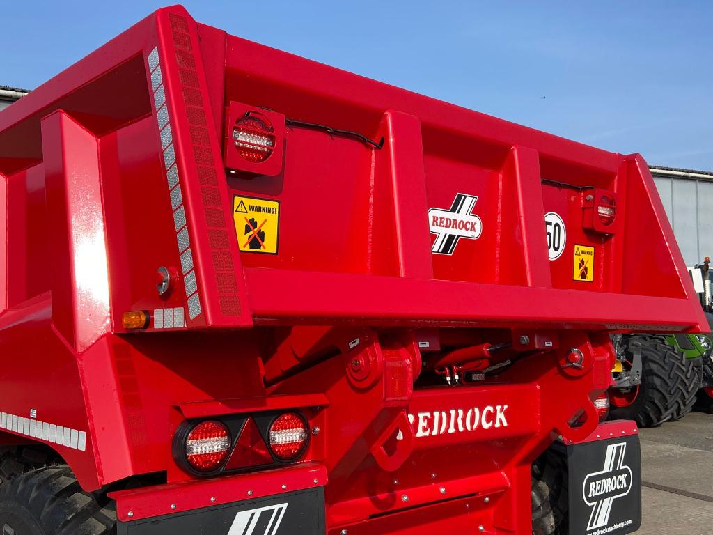 Redrock 20 ton high tip dump trailer