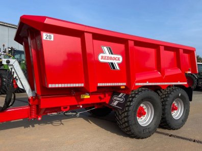 Redrock 20 ton high tip dump trailer