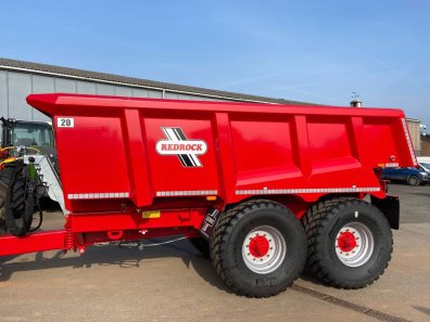 Redrock 20 ton high tip dump trailer