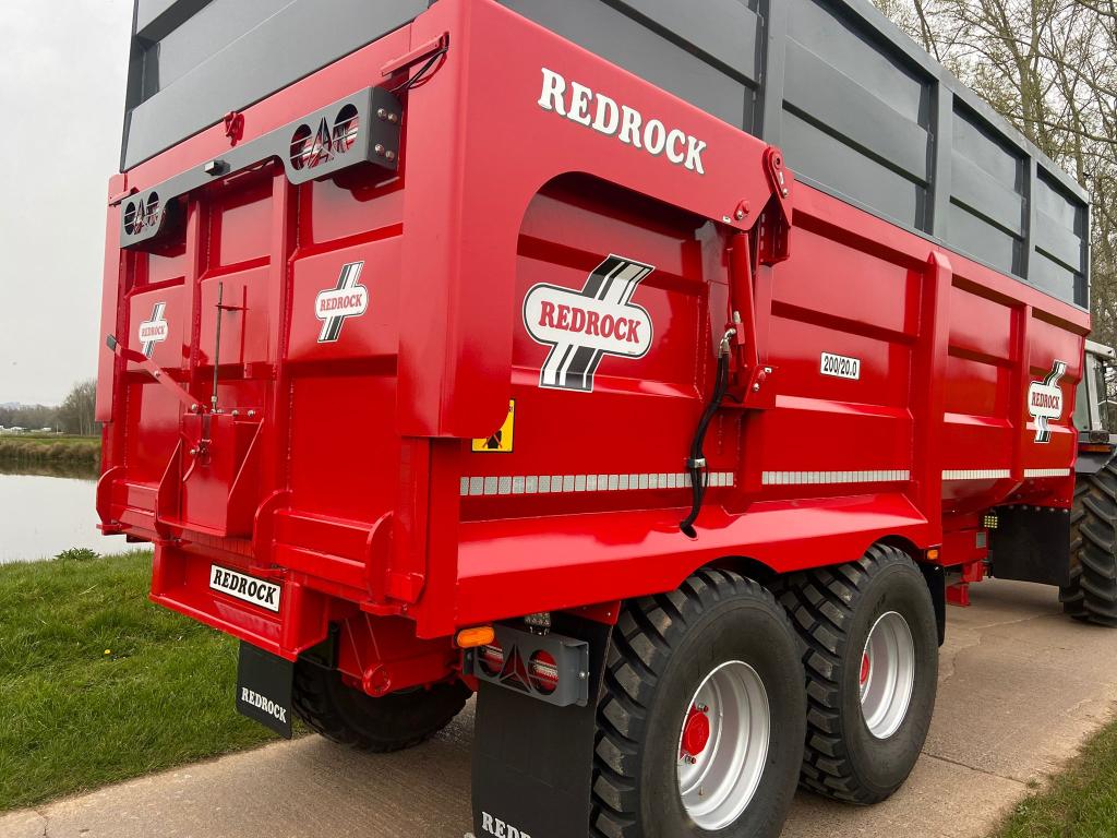 Redrock 200/20 silage trailer