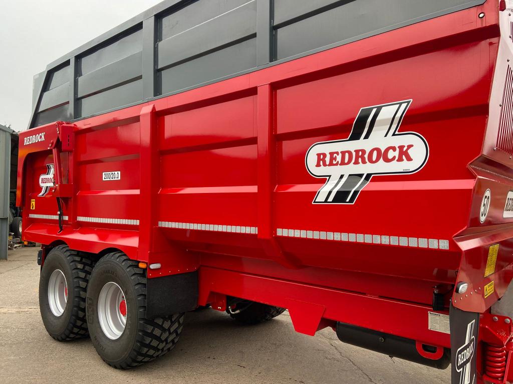 Redrock 200/20 silage trailer