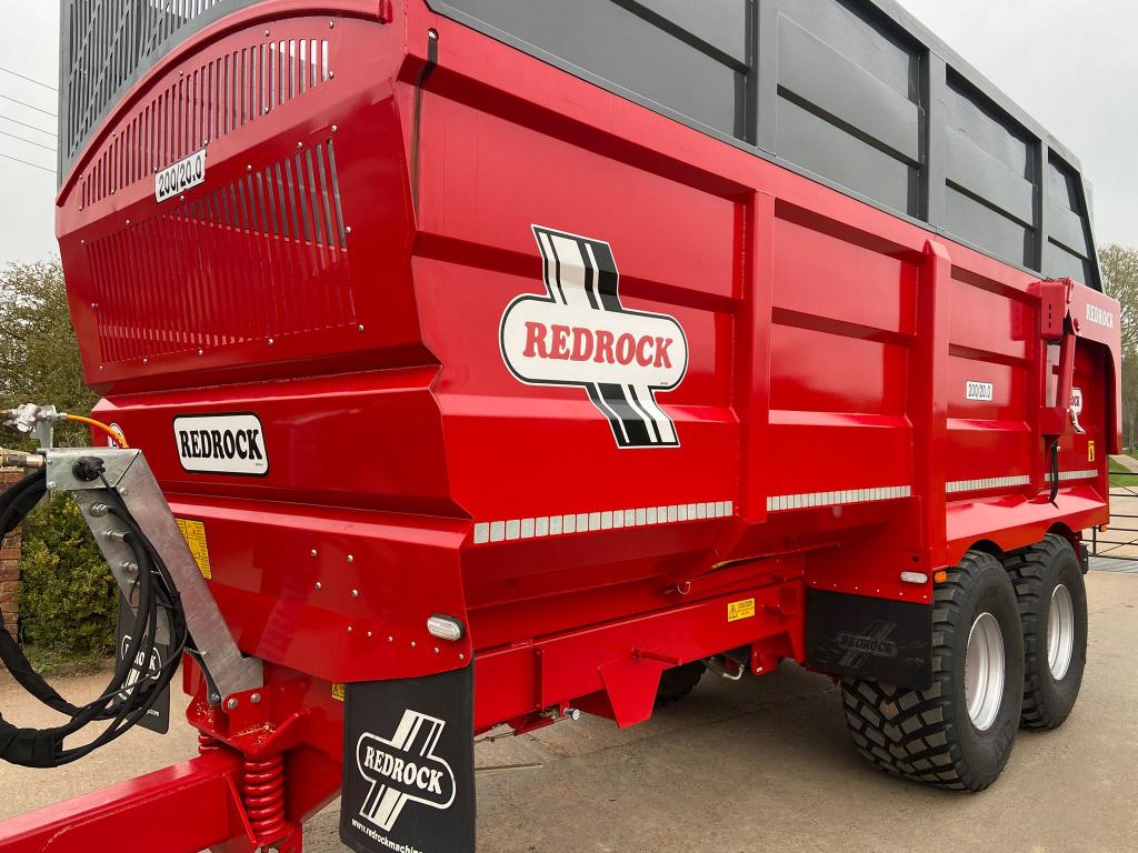 Redrock 200/20 silage trailer