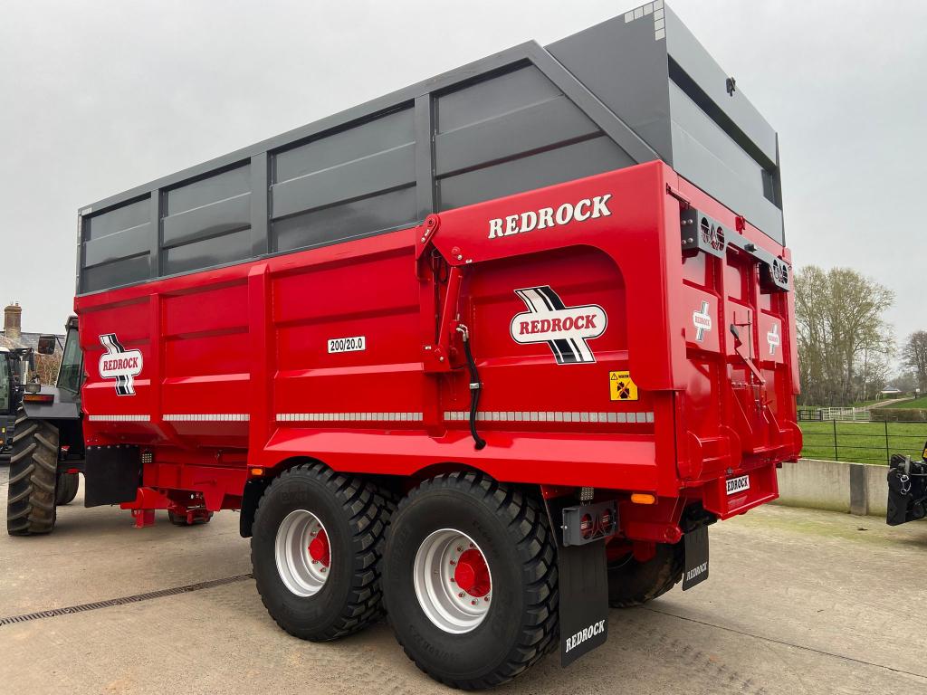 Redrock 200/20 silage trailer