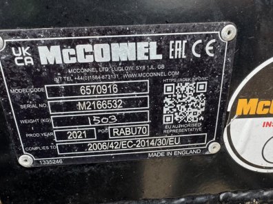 McConnel PA 6570T hedge trimmer