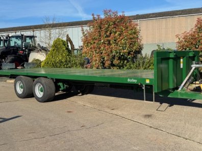 Bailey 12 Ton flat trailer