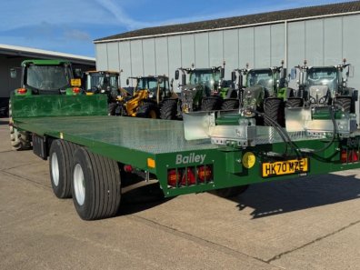 Bailey 12 Ton flat trailer
