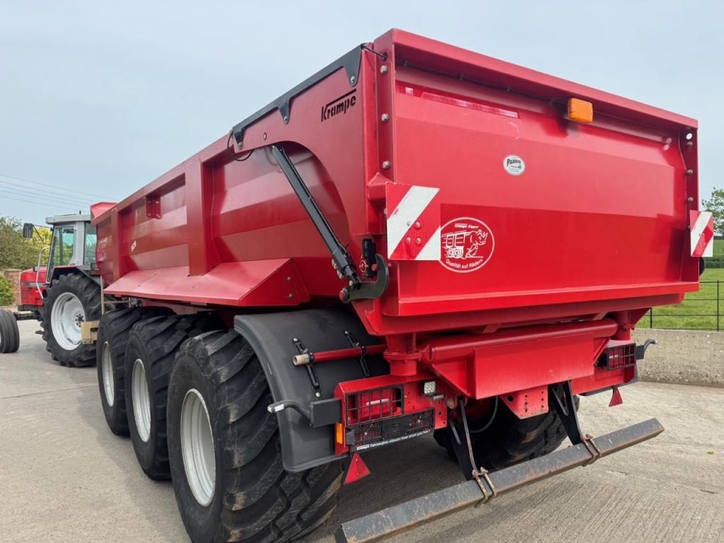 Krampe SK750 Kipper dump trailer
