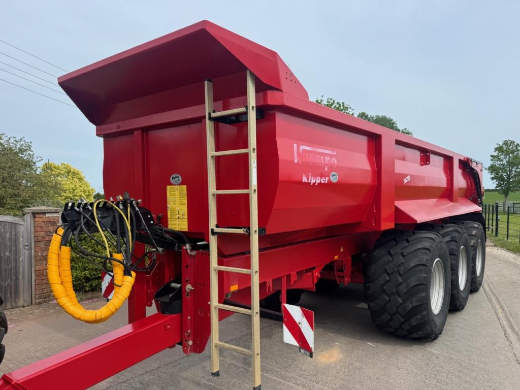 Krampe SK750 Kipper dump trailer