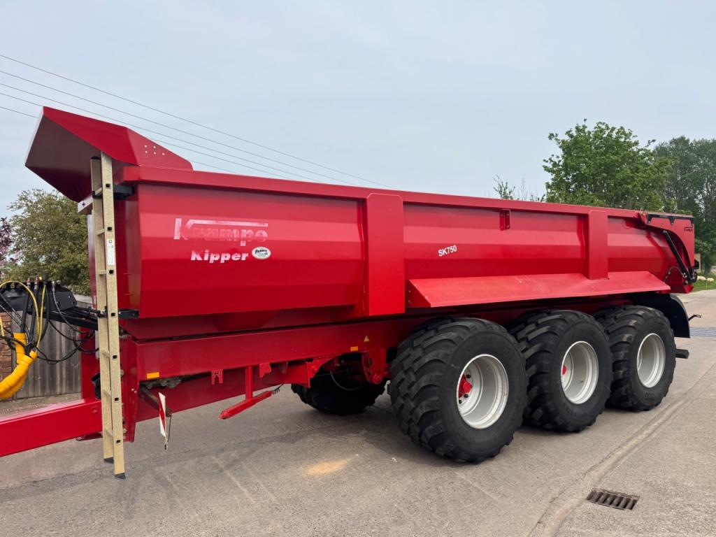 Krampe SK750 Kipper dump trailer