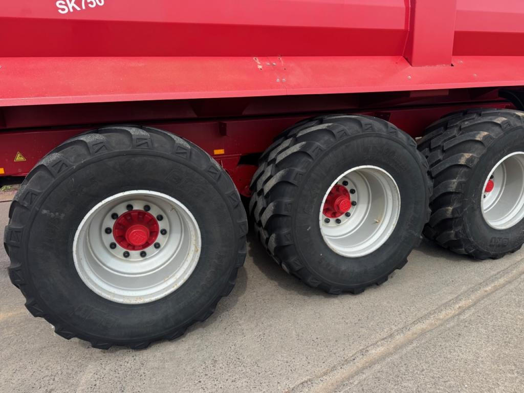 Krampe SK750 Kipper dump trailer