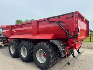 Krampe SK750 Kipper dump trailer