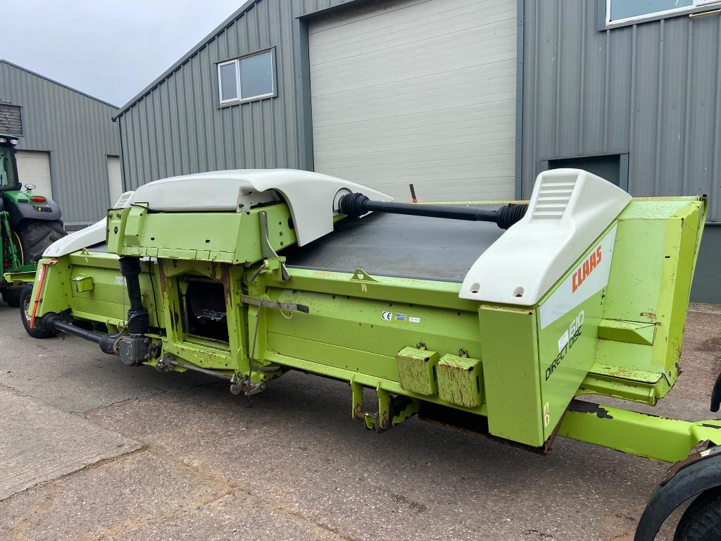 Claas 610 direct disc whole crop header