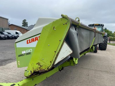 Claas 610 direct disc whole crop header