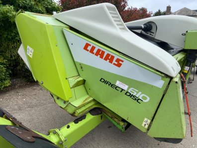 Claas 610 direct disc whole crop header