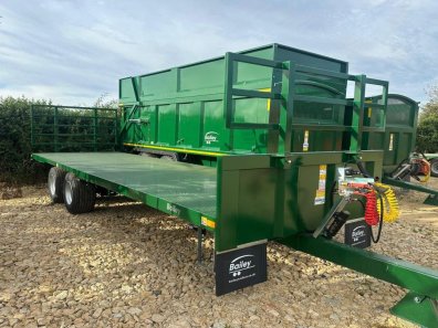 14 ton flat trailer