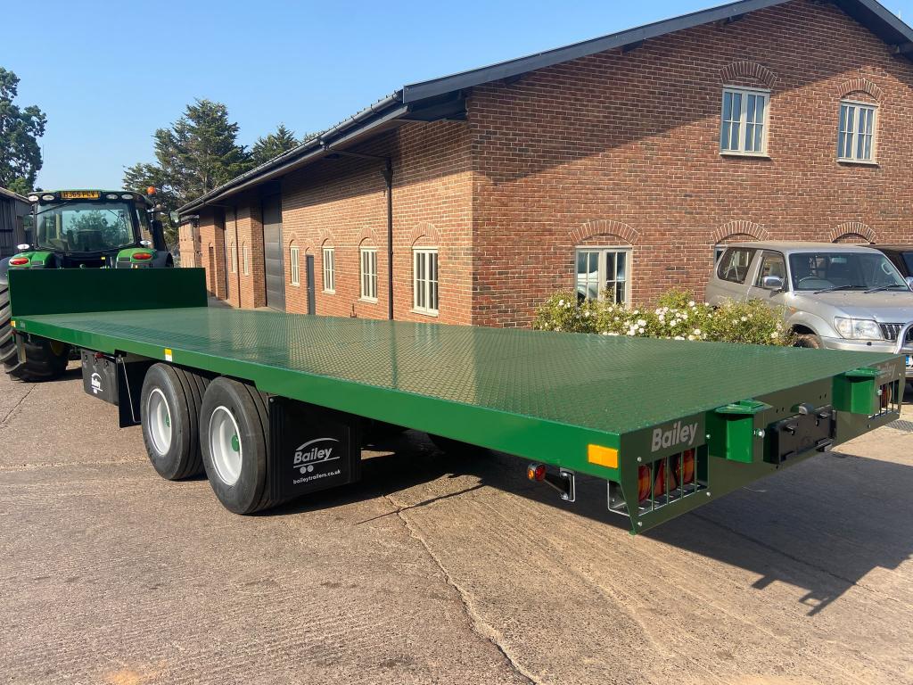 Bailey 12 ton flat trailer