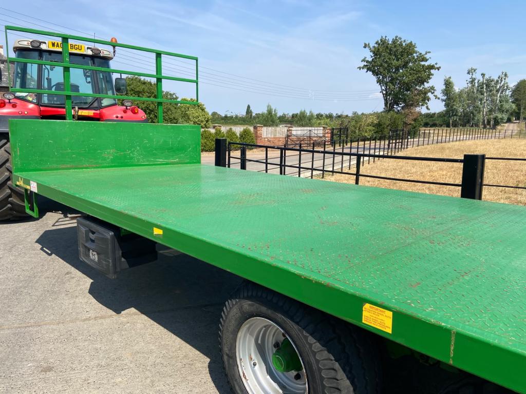 AW 10 ton flat trailer