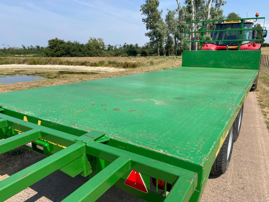 AW 10 ton flat trailer