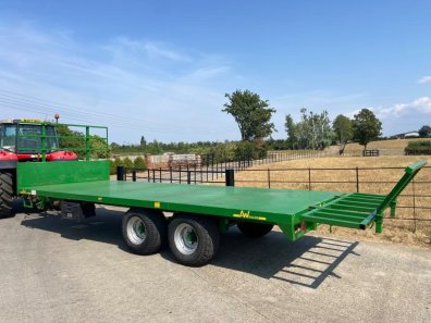 AW 10 ton flat trailer