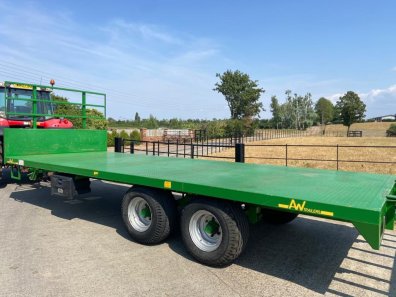AW 10 ton flat trailer