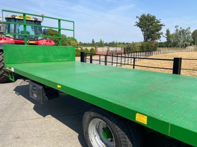 AW 10 ton flat trailer