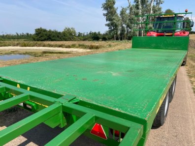 AW 10 ton flat trailer