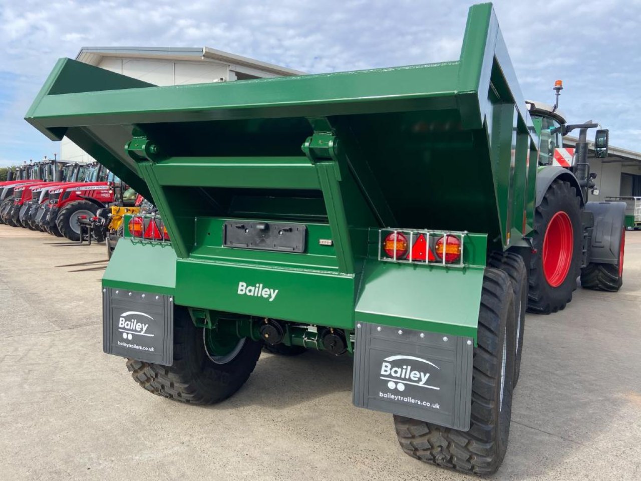 Bailey 17 ton contract dump trailer