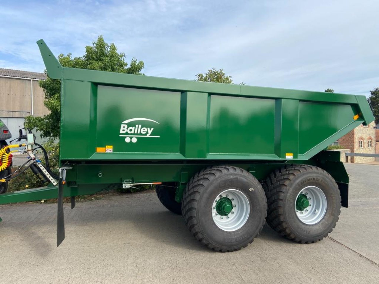 Bailey 17 ton contract dump trailer