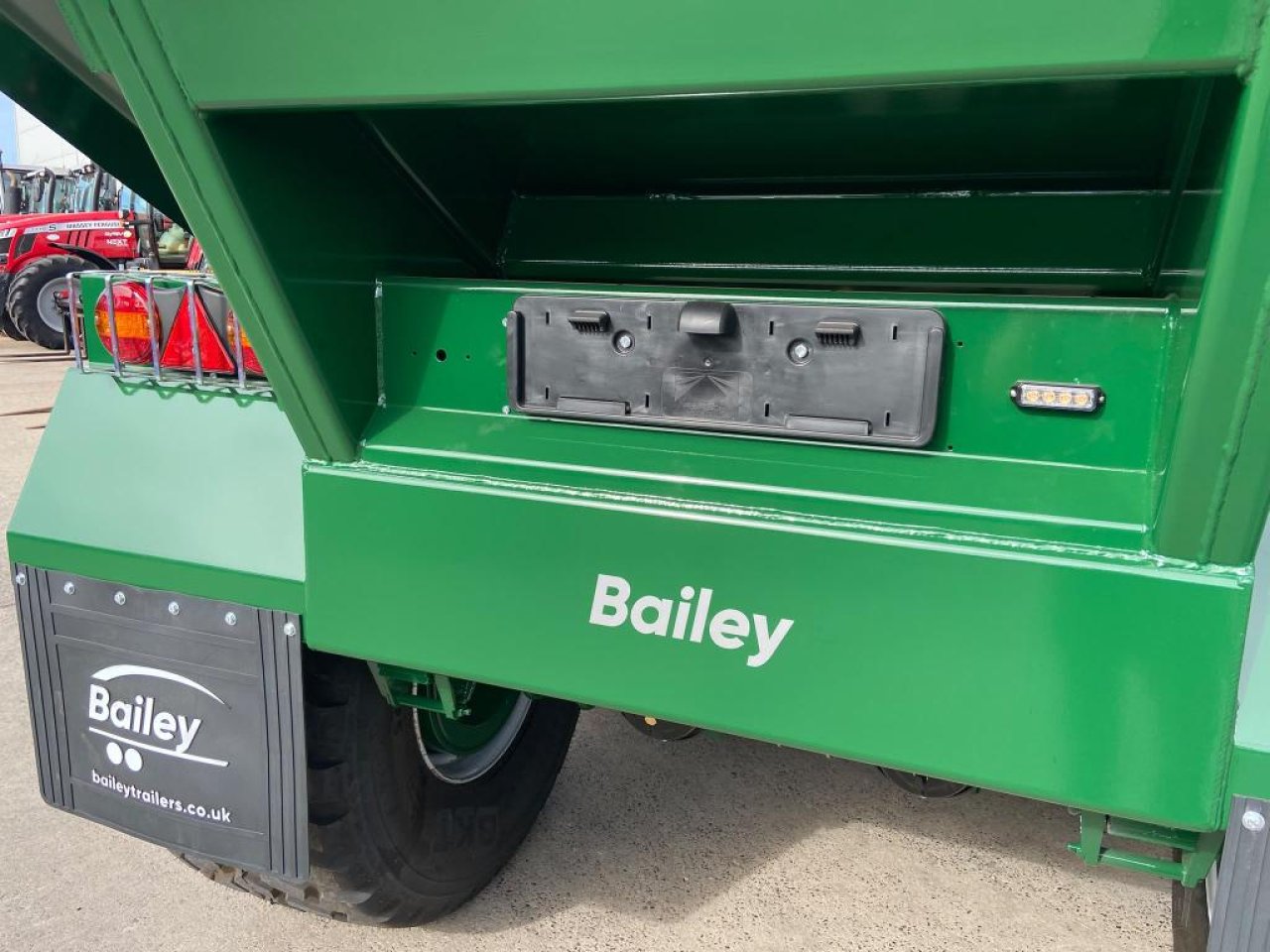 Bailey 17 ton contract dump trailer