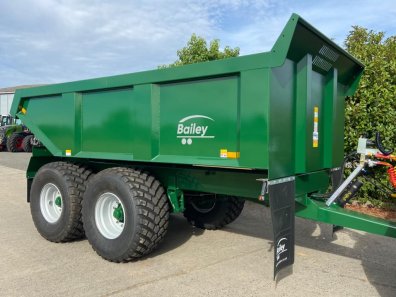 Bailey 17 ton contract dump trailer