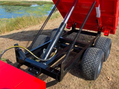 Winton 2 ton tipping trailer